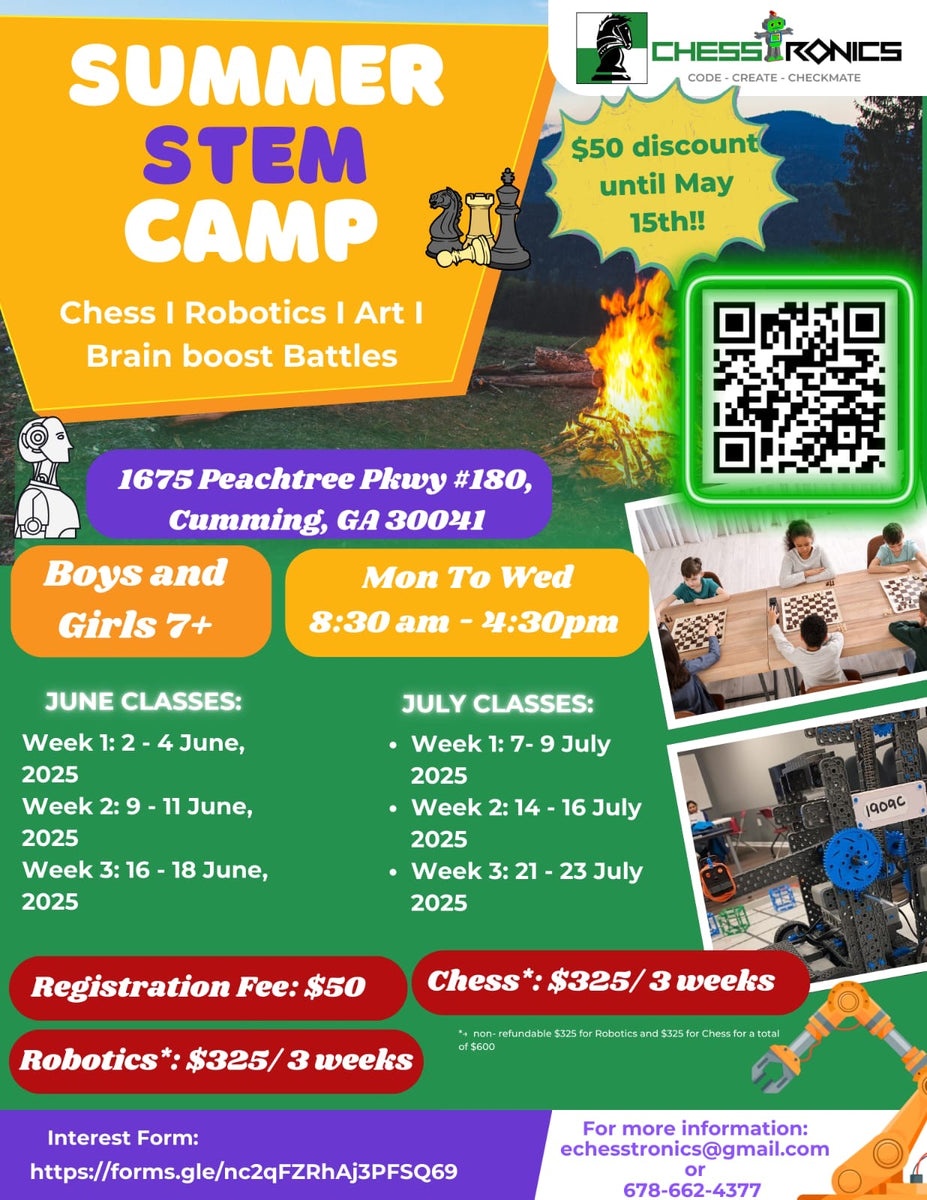Chesstronics Summer Camp 2025