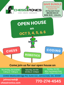 OPEN HOUSE BLITZ SPECIAL USCF RATED